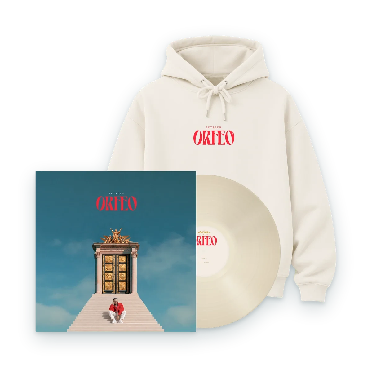 Pack ORFEO: el vinilo y la sudadera juntos